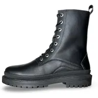 Nae Vegan Shoes Botas con cordones negro