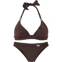 LASCANA Bikini marrón oscuro