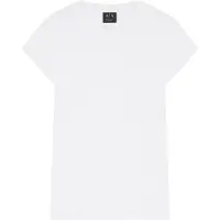 Armani Exchange para mujer. XW002333AF16294U0002 Camiseta Premium blanco (M), Casual, Algodón, Manga corta, outlet 2