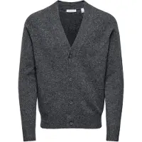 Only & Sons Cárdigan 'Maglieria' gris oscuro