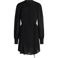BOSS para mujer. 50564726 Vestido Dassandra negro (36), Casual, Clásico, Viscosa, Manga larga, outlet 2026.