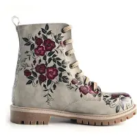 Goby Botas con cordones 'TMB1046' beige / mezcla de colores