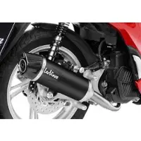 Leo Vince Sistema de escape Nero con EG-BE EQ. COMPL. 1-1 SH 125 17-19 AZ