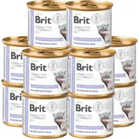 Brit Veterinary Diet Cat - Grain free - Gastrointestinal - Lata - 6 x 200 g