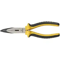 Topex Pinza de punta fina curvada, 160 mm