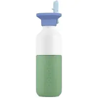 Dopper - Steel x Flip Straw - Botella size 350 ml, blanco