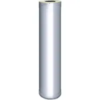 Harvia Chimenea modular, extensión de 1000 mm - acero