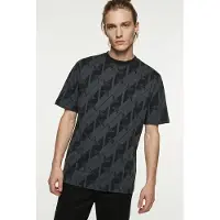 Adidas Originals adidasCAMISETA MONOGRAM AOP L Black Hombre