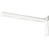 Big Buy Cooking Soporte para riel de cortina Stor Planet Cintacor, color blanco