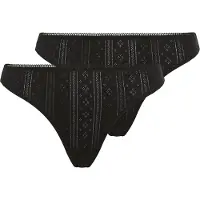 LASCANA Tanga negro