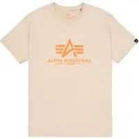 Alpha industries Camiseta ecru / naranja