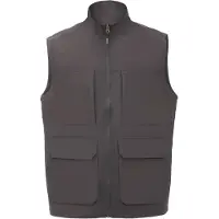 Dreimaster Klassik Chaleco 'Tanuna' gris oscuro