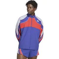 Adidas adidasChaqueta de running Adizero Archive XL Dual Indigo / Semi Lucid Red / White Hombre