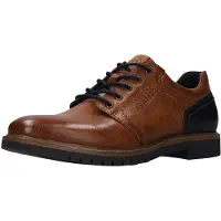 Bugatti Zapatos con cordón cognac