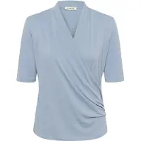 Soaked in luxury Blusa 'SLColumbine' azul claro