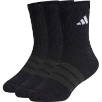 Adidas adidasCALCETINES CLÁSICOS ACOLCHADOS SPORTSWEAR (3 PARES) 22-24 Black / Black / White Niño