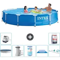 Intex Piscina de estructura - 366 x 76 cm - 8 piezas - Modelo S31569