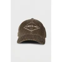 Timberland Corduroy Baseball Cap Leaf Green Talla: OS | Sombreros Outlet | Hombre | Verde