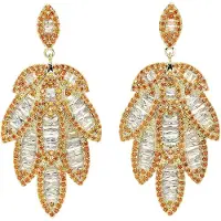 Avant Garde Pendientes 'Quintara' oro rosa