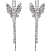 Avant Garde Pendientes 'Ivanaette' plata