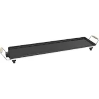 Little Balance Wood 90 Microcerámica, Negro, De pie, 1 zona, 900 x 230 mm, Giratorio, 240 °C