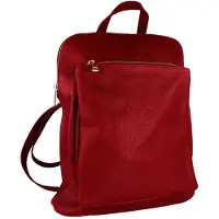 Toscanto Mochila rojo oscuro
