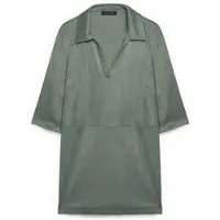 Fiorella Rubino Vestido verde hierba