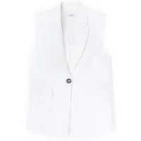 Motivi Chaleco para traje blanco