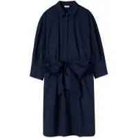 Oltre Vestido camisero azul