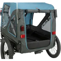 Trixie Remolque para Bicicleta para Perros Azul - S