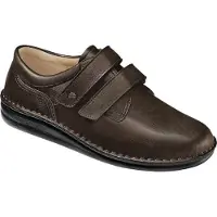 Finn Comfort Zapatillas de casa 'Komfort Slipper Herren 96103 070023 Echtleder in braun' marrón