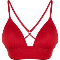 Trendyol Top de bikini rojo sangre