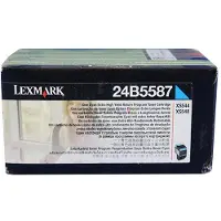 Lexmark 24B5587 toner cian (original)