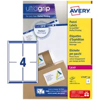 Avery Zweckform L7169-100 Etiquetas A4 99,1 x 139 mm — 4 por hoja | Pack 100 hojas