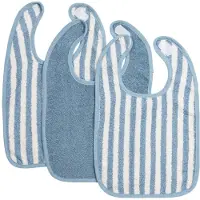Meyco Baby Babero Fat Stripe 3 Unidades