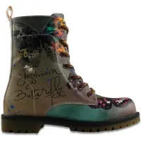 Goby Botas con cordones 'WMAT122' taupe