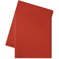 Esselte carpeta de cartón A4 rojo | solapas de 10mm | 100 unidades