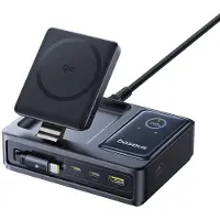 Baseus Cargador Inalámbrico Nomos 140wqi2 3c+u De Escritorio