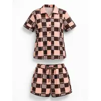LEAFLETIC Pijama oro rosa
