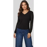 LapaPlus Blusa 'Women Tops' negro