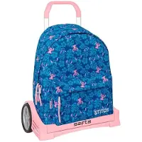 Safta Mochila Con Ruedas Evolution Stitch Lio 20.79l