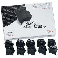 Xerox 016204400 tinta sólida ColorStix negro 10 unidades (original)