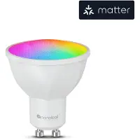 Nanoleaf Bombilla Inteligente Essentials Matter Smart Gu10-1pk