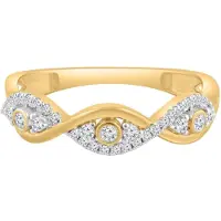 Diamant Exquis Anillo oro