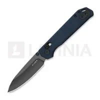 Kizer Cutlery Navaja Begleiter 2.9 S35VN, Blue Aluminum, Matte DLC Ultra
