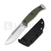 Kizer Cutlery Ursa Major 1082A2, Satin AEB-L, Olive Green G10, cuchillo fijo, diseño de Maksim Epifantsev