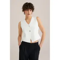 We fashion Gilet Off-white Talla: L | Chaquetas Outlet | Mujer | Blanco