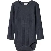 Name it Pijama entero/body 'NMMWang' gris oscuro