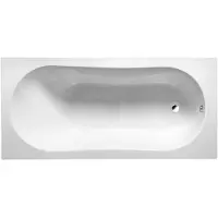 Hak Handelsagentur Koch Aqualine, bañera JIZERA, 120x70x39 cm, color blanco