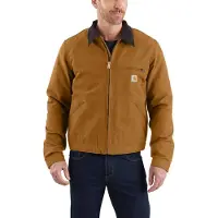Carhartt - Duck Detroit Jacket - Chaqueta sport size XXL, marrón